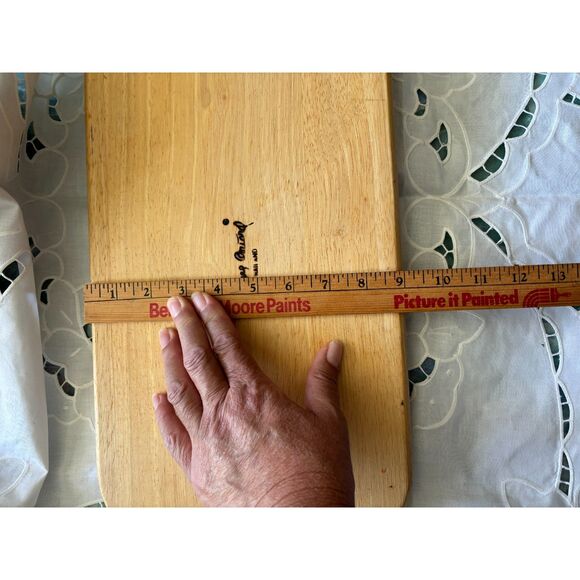 Georges Briard Vintage Charcuterie Cheese Meat Fruit Snack Board 16 3/4" x 9" - Picture 10 of 10